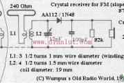 FM调频矿石收音机电路