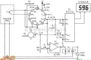 温控电路中的AD596构成温度测控仪电路图
