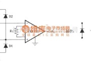仪表放大器中的INA111构成的输入保护电压钳位电路