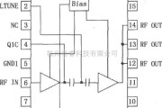 射频放大器中的RF2175 400MHz线性放大器引脚电路图