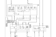 凯迪拉克中的凯帝拉克雨刮清洗器电路图(带下雨感应)