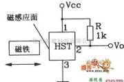 霍尔传感器中的HST霍尔传感器应用接口电路图