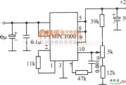 稳压电源中的MPC1000构成的28V、10A稳压电源电路图