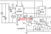 专用测量/显示电路中的CA3020、MC723组成的频移解调器