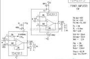 集成音频放大中的TDA2613功放电路