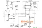 别克中的别克GL8汽车HVAC控制总成、动力系统电控单元、空调压缩机离合器线圈、空调离合继电器和空调离合器二极管C60电路图