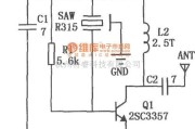 无线发射中的DF数据发射模块和超再生接收模块电路图