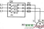 电动机的单向运转控制电路图