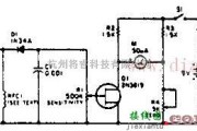 基础电路中的简易放大式场强测量仪电路图