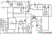 保护电路中的UC3842组成的带有过流过压保护的典型应用电路图