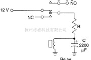 基础电路中的低频继电器振荡电路