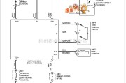 丰田中的96年凌志SC400档位互锁电路图