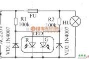 LED电路中的保险丝熔断指示电路