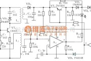 电源电路中的通用手机电池充电器电路(BQ2057)