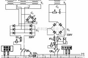 稳压电源中的硅整流电容储能直流系统电路