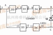 检测电路中的逻辑检测探头电路图