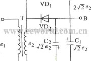 电源电路中的二倍压整流电路一