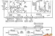 光电显示电路中的BZMTA-700/800放大器控制与显示电路图(二)