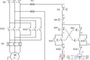 交流接触器接线控制电动机正逆运行