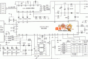 天时达HW838(4)型无绳手机微电脑控制电路图