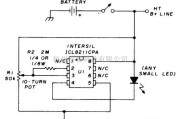 控制电路中的用于热度传感器的精密电池电压监控器