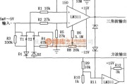 数字电路中的LM111/211/311的典型应用电路图