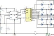 LED电路中的一款实用的LED流水灯电路图