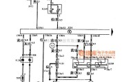 大众（上汽）中的波罗安全气囊系统电路图