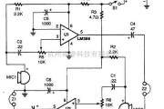 通信电路中的简单的噪声环境对讲系统