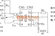 可控硅专项中的单相交流压器组件KCZ5电原理和外电路连接图