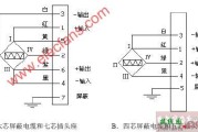 六芯屏蔽电缆和七芯插头座接线图