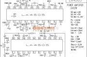 集成音频放大中的LA4505功放电路