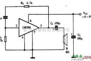 振荡电路中的巧用LM386作音频振荡器电路图