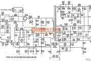 显示器电源中的WYSE VGA-670型多频彩色显示器的电源电路图