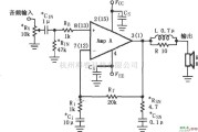 集成音频放大中的LMl876用于辅助音频功率放大电路