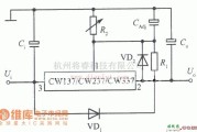 电源电路中的三端可调负输出电压集成稳压器电路