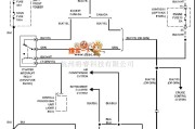 马自达中的马自达 626 2.0L 起动系统电路图1