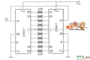 数字电路中的安装在数字式电子钟表上的模拟钟摆电路图