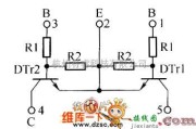 光敏二极管、三极管电路中的晶体三极管EMG1N、UMG9N内部电路图