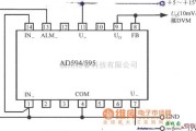 超声波传感器中的隔离式可编程电压/电流传感器1B22在压力测量系统中的应用电路图