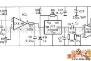 红外线热释遥控中的红外控制电子犬电路图