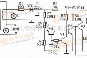 报警控制中的电子超压报警调压器电路图