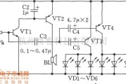 多谐振荡产生中的自制枪声模拟产生器电路图