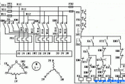三速电动机电气控制原理图
