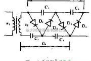 电源电路中的适用于电压高、电流小、负载不变的多倍压电路