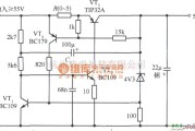 稳压电源中的具有过截保护的5v稳压电源电路图