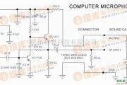 语音电路中的电脑的麦克风电路图