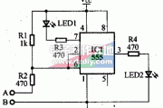 用NE555制作通路检测器