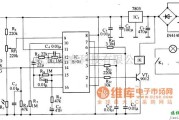 红外线热释遥控中的红外灯控器电路图