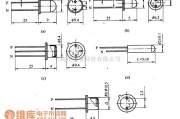 光电产生中的2CU型硅光敏二极管外形电路图